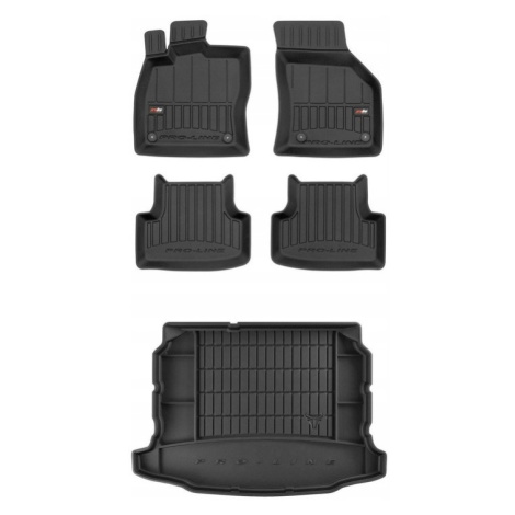 Set 3D gumové rohože rohož Seat Leon 3 Hb od 2013