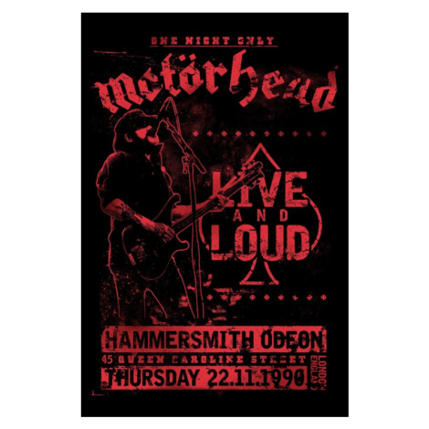 Plakát, Obraz - Motorhead - Live and Loud, (61 x 91.5 cm) GB Eye
