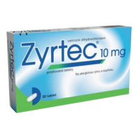 ZYRTEC 10MG TBL FLM 20