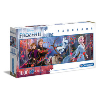 Clementoni - Puzzle Panorama 1000 Disney Frozen 2