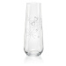 Crystalex sklenice na šampaňské Sparkly Love 250 ml 2KS