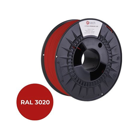 C-TECH filament PREMIUM LINE PLA dopravní červená RAL3020