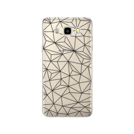 iSaprio Abstract Triangles 03 - black pro Samsung Galaxy J5 (2016)