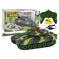 mamido  Vojenský tank na dálkové ovládání RC 2,4 GHz RC