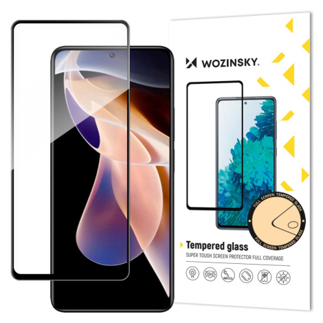 Wozinsky super silné Full Glue tvrzené sklo přes celou obrazovku s rámečkem Case Friendly Xiaomi