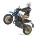 Bruder 63051 BWORLD Motocykl Scrambler Ducati Desert Sled s jezdcem