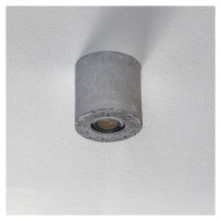 SOLLUX LIGHTING Stropní svítidlo Ara jako betonový válec Ø 10 cm
