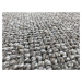 Vopi koberce AKCE: 120x120 (průměr) kruh cm Kruhový koberec Wellington šedý - 120x120 (průměr) k