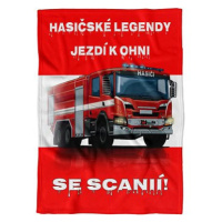 IMPAR Fleecová deka Hasičské legendy – Scania