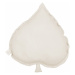 Cotton &amp; Sweets Lněný polštář lipový list přírodní 38×43 cm