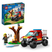 Lego® city 60393 hasičský tereňák 4x4