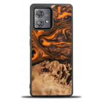 Bewood Unikátní Pouzdro pro Motorola Edge 40 Neo oranžové