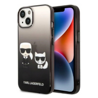 Karl Lagerfeld Pouzdro Case Kryt Obal Pouzdro Pro Iphone 14 Plus Černé