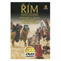 Řím 7-9 (Povstání a zrada, Hněv bohů, Vojákův vůdce) (3 DVD)