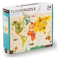 Petitcollage Podlahové puzzle náš svět