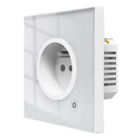 MOES Smart Wall Socket, Zigbee, FR, 16A, White