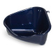 Pets Corner Tray M, Rohová toaleta pro hlodavce  35cm, tm.modrý