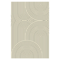 Alfa Carpets  Kusový koberec Thumbs ivory - 120x170 cm