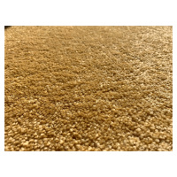 Vopi koberce AKCE: 80x120 cm Metrážový koberec Eton Exklusive žlutý - neúčtujeme odřezky z role!