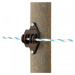 Izolátor k elektrickému ohradníku, pro drát, lanko a lano do 8 mm na hřebík nebo vrut - 10 ks