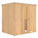 Interiérová finská sauna 195x151 cm Lanitplast