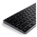 Satechi Slim X3 Bluetooth BACKLIT Wireless Keyboard ST-BTSX3M Vesmírně šedá
