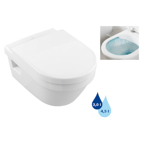 Wc závěsné Villeroy & Boch Omnia Architectura zadní odpad 5684R001