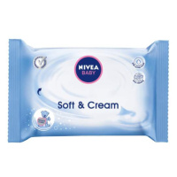 Nivea Baby ubrousky 63ks Soft & Cream