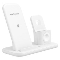 AlzaPower WFA130 PureCharge 3in1 Dock bílá