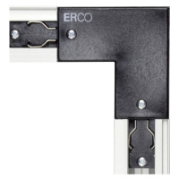 ERCO ERCO 3fázová rohová spojka ochranný vodič, černá
