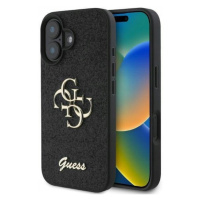 Guess GUHCP16SHG4SGK iPhone 16 6,1 černá/černá Hc Fixed Glitter Big 4G