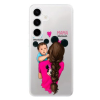 iSaprio Mama Mouse Brunette and Boy - Samsung Galaxy S24