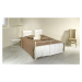 Kovová postel Amalfi Rozměr: 90x200 cm, barva kovu: 7 stříbrná