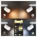 PHILIPS HUE Hue Bluetooth White and Color Ambiance bodové svítidlo Philips Fugato 50632/31/P7 bí