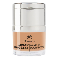 Dermacol Caviar long stay make-up and corrector - 4 tan