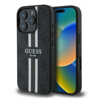 Guess GUHMP16XP4RPSK iPhone 16 Pro Max černá/black MagSafe 4G Printed Stri