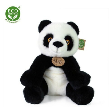 Rappa Plyšová Panda sedící, 27 cm