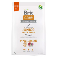 Brit Care Hypoallergenic Junior Large Breed Lamb & Rice - Výhodné balení: 2 x 3 kg