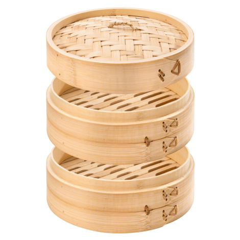 Tescoma Napařovací košík bambusový NIKKO ¤ 20 cm, dvoupatrový