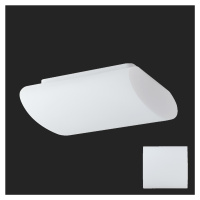 OSMONT 46668 ALTAIR 1S stropní/nástěnné skleněné svítidlo bílá IP41 2x40W E27