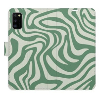 iSaprio Flip pouzdro Zebra Green 02 pro Samsung Galaxy A41