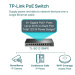 TP-Link CCTV Easy Smart switch TL-SG1210MPE (8xGbE, 1xGbE uplink, 1xGbE/SFP combo uplink, 8xPoE+