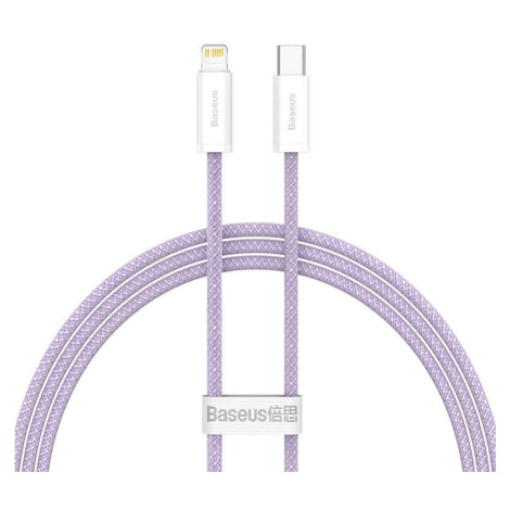 Kabel USB-C na Lightning Baseus Dynamic Series, 20W, 1m (fialový)