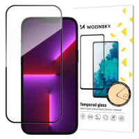 Case Friendly Wozinsky Full Glue tvrzené sklo přes celou obrazovku s rámečkem iPhone 15 Pro - če