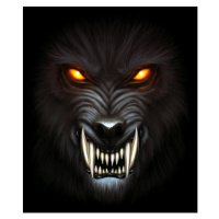 Umělecký tisk Werewolf portrait, Refluo, (35 x 40 cm)