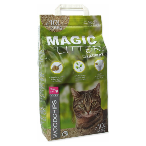 Podestýlka Magic Litter Woodchips 2,5kg 10l MAGIC CAT
