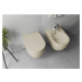 ISVEA INFINITY bidet závěsný, 36,5x53cm, ivory 10NF41001-2K