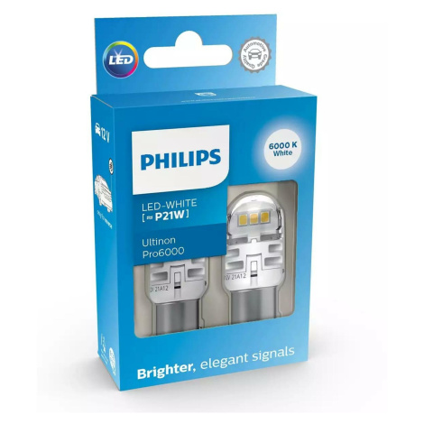 Philips LED P21W 12V 2,3W Ultinon Pro6000 SI 6000K 2ks 11498CU60X2