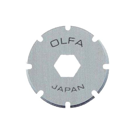 Rotační 18mm OLFA (2ks), perforační - PRB 18-2