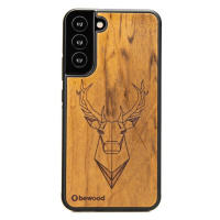 Pouzdro Bewood pro Samsung Galaxy S22 Plus Jelen Imbuia